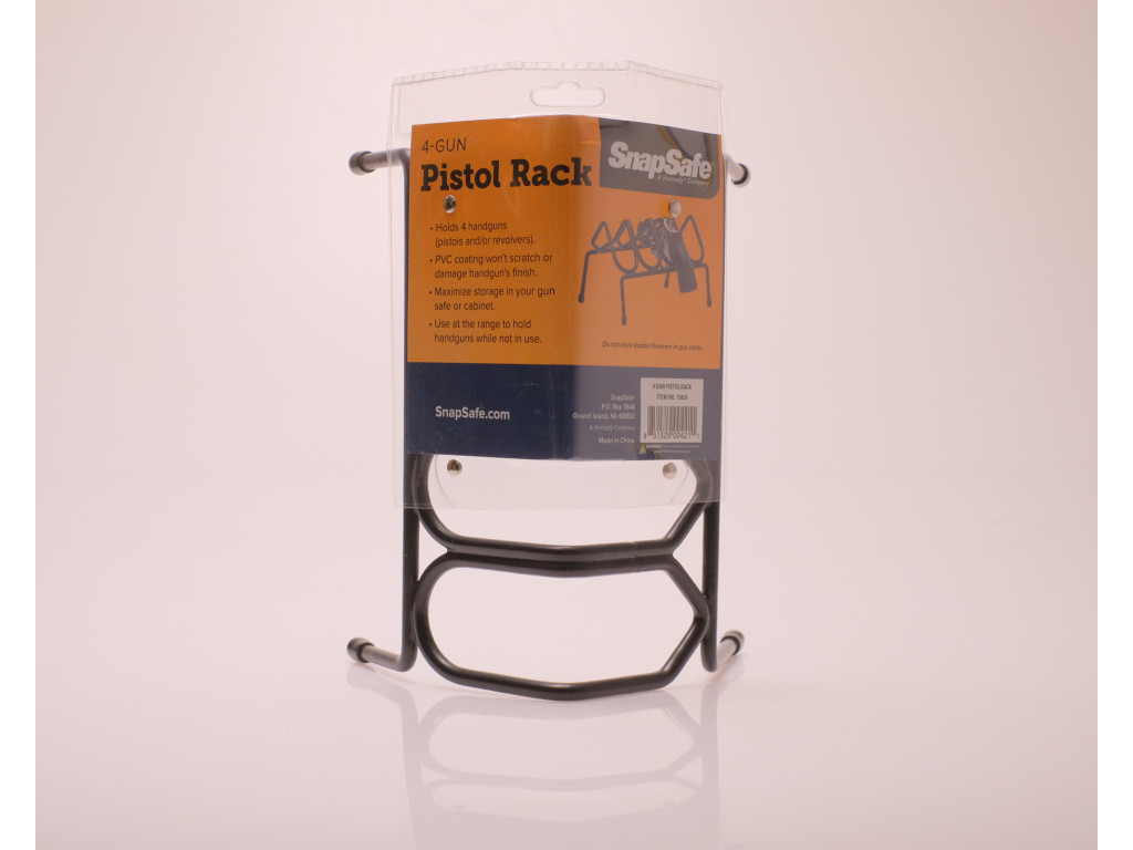 SnapSafe 4 Gun Rack For Pistols